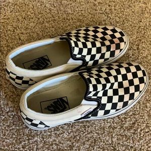 Checkered Vans